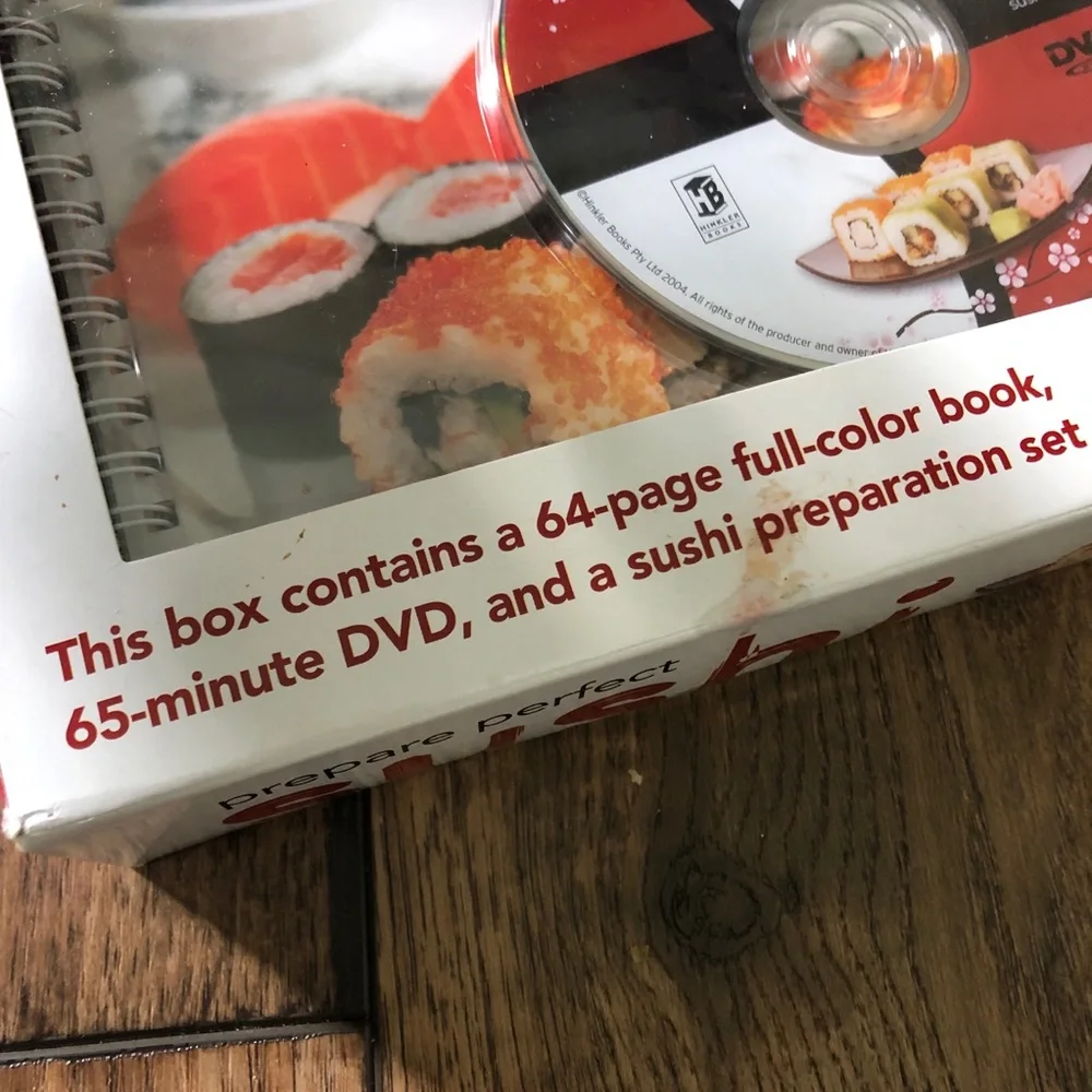 Prepare Perfect Sushi Book and DVD Kit by Hinkler Books